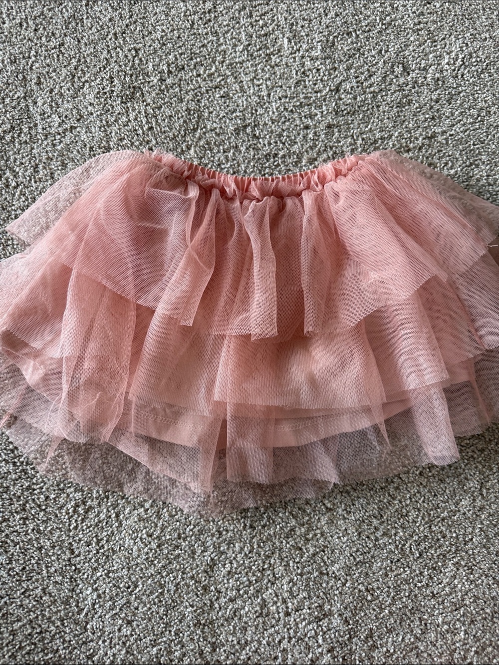 Zara Pink Layered Tulle Skirt for Kids